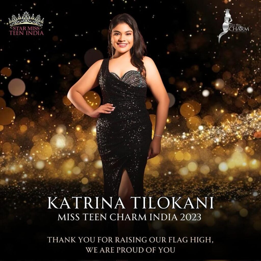 Meet Your Miss Teen Charm India 2023 – Katrina Tilokani